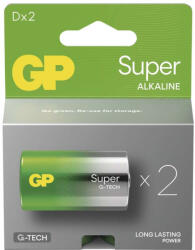 GP Batteries EMOS B01412, GP Super Alkáli elem LR20 (D) 2db (B01412)