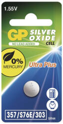 GP Batteries EMOS B3357F1, GP Ultra Plus Gombelem karórába 357F1 1db/bliszter (B3357F1)