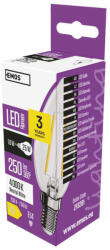 EMOS brand of Legrand EMOS ZF3201, LED FLM CANDLE 1, 8W(25W) 250lm E14 NW (ZF3201)