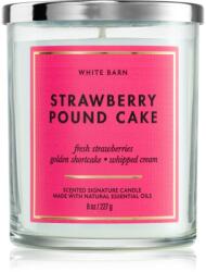 Bath & Body Works Strawberry Pound Cake lumânare parfumată 227 g