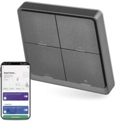 EMOS brand of Legrand EMOS H5016, GoSmart Okos hordozható 4 funkciós szcenárió kapcsoló IP-2004ZB, ZigBee 3.0 (H5016)