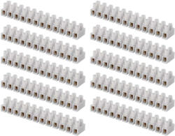 EMOS brand of Legrand EMOS A4001, Sorkapocs 12x2.5 mm fehér 10db (A4001)