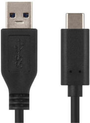 EMOS EMOS SM7021BL, Töltő- és adatkábel USB-A 3.0 / USB-C 3.1, 1 m, fekete (SM7021BL)