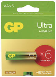 GP Batteries EMOS B0221V, GP Ultra Alkáli elem AA 6 db (B0221V)