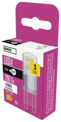 EMOS EMOS ZQ9527, LED izzó Classic JC / G9 / 1, 9 W (22 W) / 210 lm / természetes fehér (ZQ9527)
