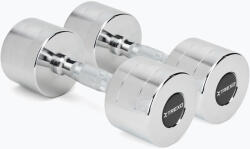 XTREXO króm súlyzók 2x9 kg ezüst