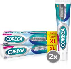 Corega COREGA, ízesítés nélkül, extra erős, XL 2×70 g