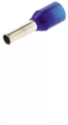 Szigetelt (PA6.6) érvéghüvely, ónozott elektrolitréz, kék 2, 5mm2, L=14, 2mm (E116) - brs