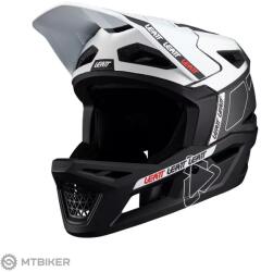 Leatt MTB Gravity 6.0 sisak, fekete/fehér (L (59-60 cm))