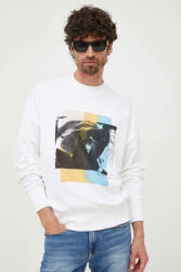 Calvin Klein Jeans férfi blúz J30J323750 S INTL Fehér