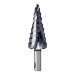 RUKO UC lépcsős lemezfúró FLOWSTEP TIP HSS, RUnaTEC 2, 4-30 mm (101652P)