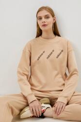 Adidas Crew női kapucnis pulóver HM4867 34 EU Bézs (SHOP4U-17185.BE-34)