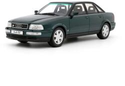  Audi S2 Sedan zöld 1993 modell autó 1: 18