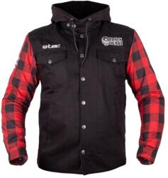 Chopper dzseki W-TEC Black Heart Ruffster fekete-piros 4XL (28089-4XL)
