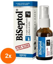 Biseptol Set 2 x Spray cu Albastru de Metilen si Argint Coloidal Biseptol fara Alcool, 20 ml (CAD-2xDPL-125038)