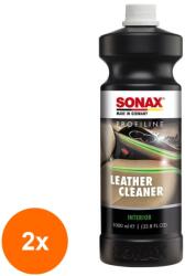 SONAX Set 2 x Solutie pentru Curatarea Suprafetelor din Piele, Profiline, 1 l, Sonax (DEM-2xMDR-270300)