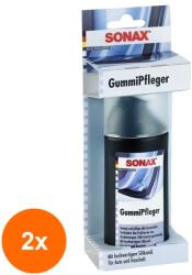 SONAX Set 2 x Solutie pentru Protejarea si Intretinerea Cauciucului, 100 ml, Sonax (DEM-2xMDR-340000)
