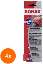 SONAX Set 4 x Laveta pentru Suprafete Exterioare, Sonax (DEM-4xMDR-416200)