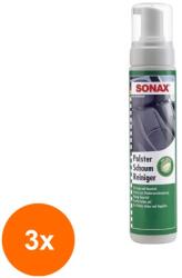 SONAX Set 3 x Solutie Spray cu Spuma pentru Curatarea Tapiteriei, 250 ml, Sonax (DEM-3xMDR-306141)