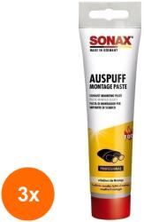 SONAX Set 3 x Pasta de Montare si Sigilare a Sistemului de Evacuare, Sonax (DEM-3xMDR-552000)