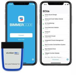 Vgate vLinker BM+ BMW-hez , Bluetooth 4.0 +BLE, a BimmerLink/BimmerCode-hez (vLinker BM+4.0)