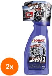 SONAX Set 2 x Solutie pentru Curatarea si Intretinerea Jantelor 750 ml, Sonax Xtreme (DEM-2xMDR-230400)
