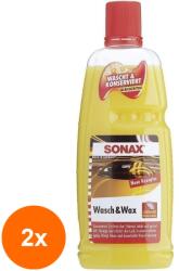 SONAX Set 2 x Sampon cu Ceara, 1000 ml, Sonax (DEM-2xMDR-313341)