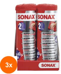 SONAX Set 3 x 2 Lavete pentru Suprafete Exterioare, Sonax (DEM-3xMDR-416241)