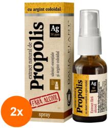 Dacia Plant Set 2 x Spray cu Propolis si Argint Coloidal fara Alcool, 20 ml, Dacia Plant (CAD-2xDPL-125017)