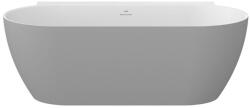 RAVAK FREEDOM W II TEC 1700x870 mm fehér/smoke grey akrilkád falhoz, króm lefolyóval CC71500000 (CC71500000)