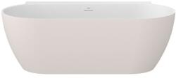 RAVAK FREEDOM W II TEC 1700x870 mm fehér/alabaster pink akrilkád falhoz, króm lefolyóval CC71600000 (CC71600000)