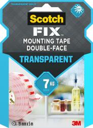 3М Science Applied to Life 3M Scotch-Fix Transparent Mounting Tape - Прозрачна лента за здраво закрепване (UU011497599)