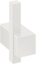 Zack Cârlig pentru prosoape CARVO 6 cm, alb, oțel inoxidabil, Zack (ZACK40813) Agatator cuier