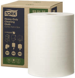  Ipari törlő tekercses nagyteljesítményű kombi 106 m/tek 1 tek/doboz W1/W2/W3 TORK_530137 fehér