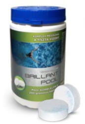 Maxi-kombi klór 200 grammos tabletta Brillant Pool 1 kg (UVCOM01B)