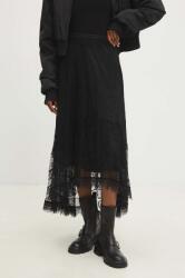 Answear. LAB Answear Lab szoknya fekete, maxi, harang alakú - fekete M - answear - 35 990 Ft
