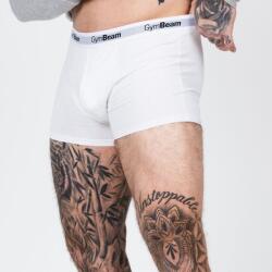 GymBeam Boxeri pentru bărbați Essentials 3Pack White M