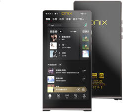 ONIX WALTZ XM10 LTD - Player audio portabil WiFi Bluetooth 5 aptX HD LDAC 32bit 768kHz DSD1024 (ONIX-XM10W-BLACK)