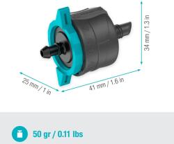GARDENA Micro Drip System szabályozható végcsepegtető, nyomáskiegyenlítő (13304-20)