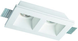 Viokef Lighting Bradley fehér beépíthető lámpa (VIO-4081400) GU10 2 izzós IP20 (4081400)