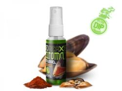DELPHIN aromax/30ml dip spray-kagyló-fűszer/fluo zöld (101004676) - epeca