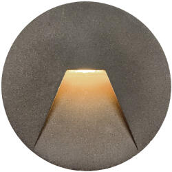 Viokef Lighting Space szürke falba építhető LED kültéri lámpa (VIO-4289900) LED 1 izzós IP65 (4289900)