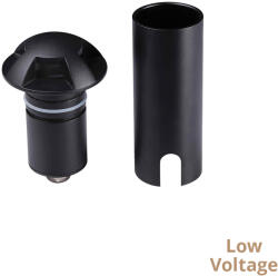 Viokef Lighting Rino fekete talajba építhető LED kültéri lámpa (VIO-4294000) LED 1 izzós IP65/IP67 (4294000)