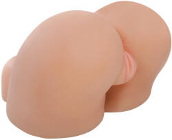 Pipedream Fuck Me Silly Petite - punci & popsi maszturbátor (natúr) - szexshop