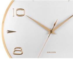 Karlsson Стенен часовник Sienna Glow (KA6017WH)