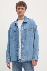 Calvin Klein farmering férfi, galléros, relaxed, J30J326023 - kék L