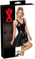 Late X LATEX - miniruha fodros szoknyával (fekete) (29012931051) - pleasure4you