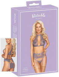 Kissable - csipke fehérnemű szett (lila) (22143264131) - pleasure4you