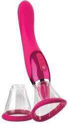 JIMMYJANE Apex - nyelves 2in1 vibrátor (pink) - erotikashow