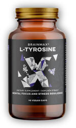 BrainMax L-tirozină 750mg 90 capsule vegetale